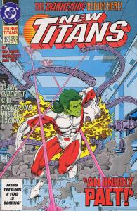New Titans, The #97 VF/NM ; DC | Marv Wolfman Beast Boy