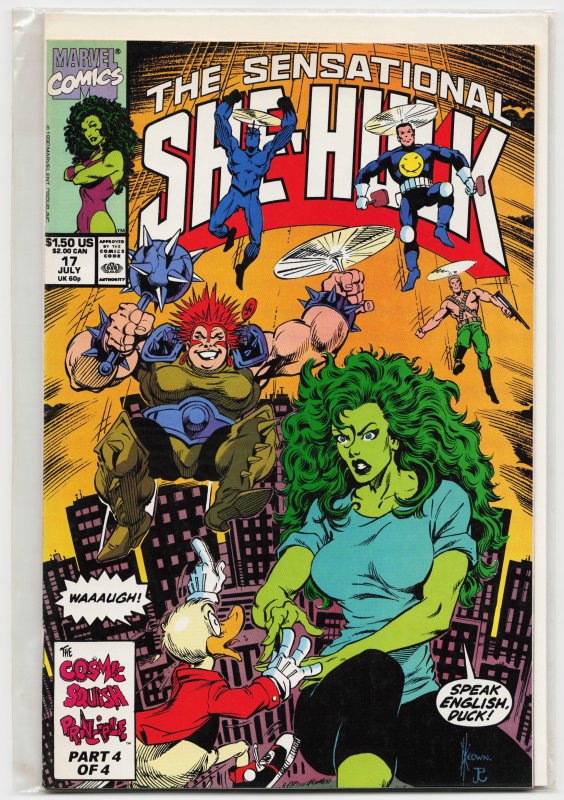 The Sensational She-Hulk #17 (1990) She-Hulk