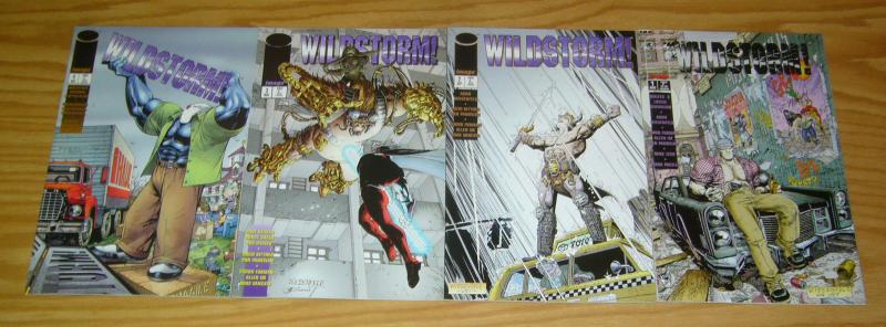 Wildstorm! #1-4 VF/NM complete series - gen13 - deathblow - stormwatch set lot