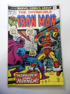 Iron Man #61 (1973) VG Condition moisture stain