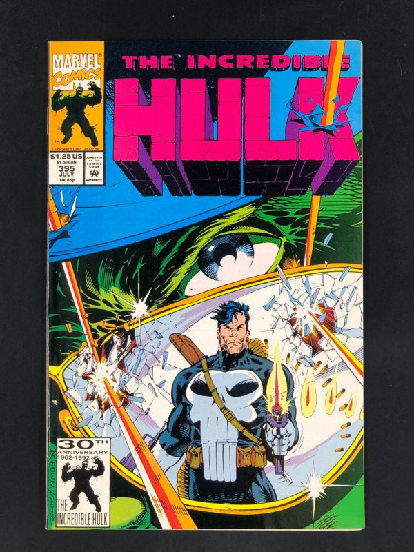 The Incredible Hulk #395 (1992) Punisher Appearance