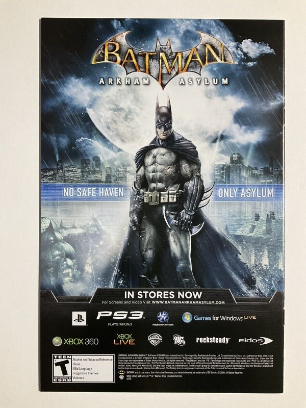 ARKHAM REBORN 1 SIGNED BY JEREMY HAUN NM NEAR MINT DC COMICS  