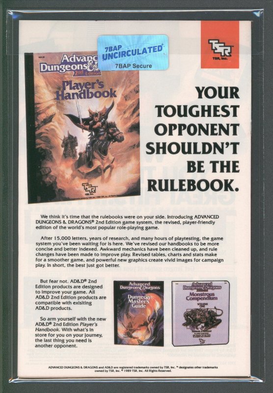 7BAP Uncirculated - Damage Control #4 feat Wolverine (1989)