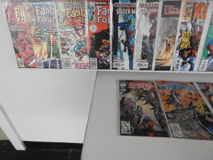 Huge Lot of 130+ Comics W/Spider-Man, Batman, Fantastic Four Avg VF Condition!