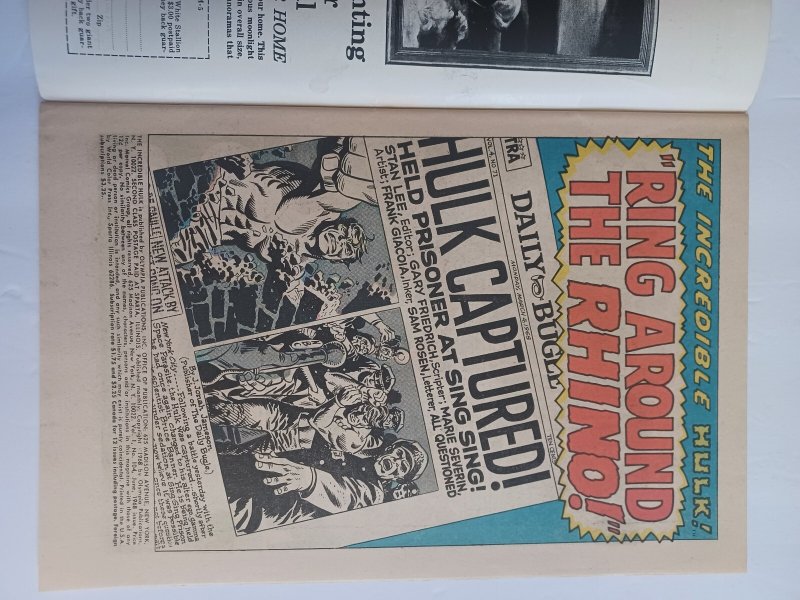 Incredible Hulk #104 - Rhino - 1968 - VF