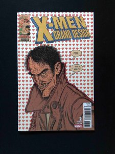X-Men Grand Design #2B  MARVEL Comics 2018 VF/NM  piskor Variant