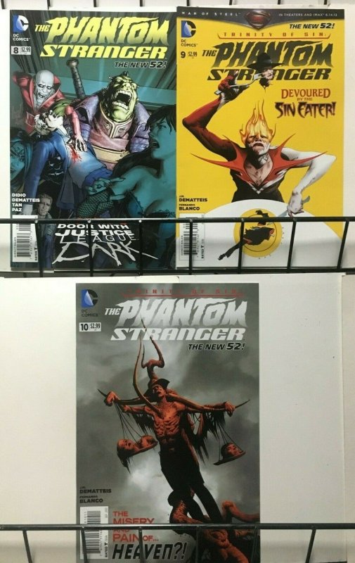 PHANTOM STRANGER: NEW 52 - DC - 9 ISSUES #2-10 - 2013 - VF