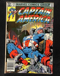 Captain America #272 Newsstand Variant 1st Vermin!
