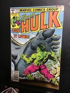 The Incredible Hulk #244 (1980) High-grade Colossus key! VF/NM Wow!