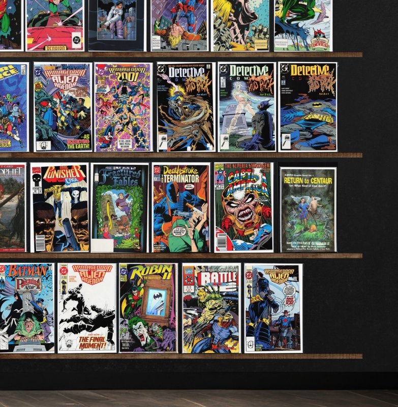 Huge Lot 140+ Comics with Captain America, Aquaman, The Punisher & More!