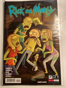 Rick and Morty #2 Fourth Print Cover (2015)