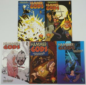 Hammer of the Gods #1-5 VF/NM complete series - frank cho - adam hughes - oeming