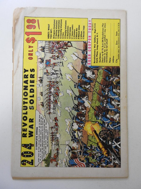 Showcase #34 (1961) GD Condition moisture damage, cover detached bottom staple