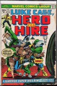 Hero for Hire #8 (1973) Luke Cage