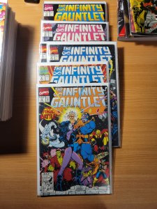 The Infinity Gauntlet #1,#2,#3(×2),#5,#6