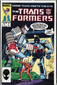 The Transformers #7 (1985) Transformers