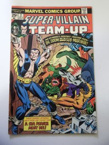 Super-Villain Team-Up #2 (1975) FN/VF Condition