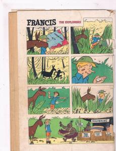 Four Color #1068 GD Dell Comic Book Francis The Famous Talking Mule DE2