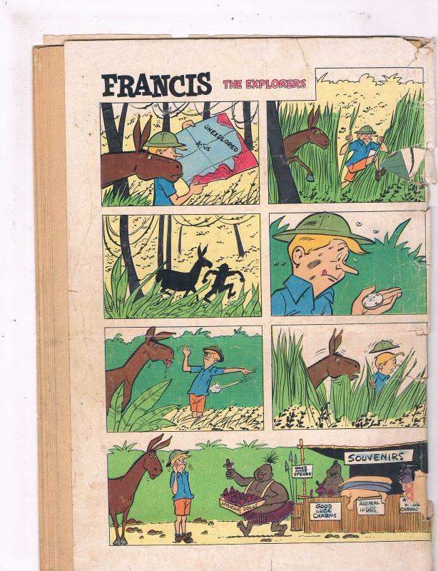 Four Color #1068 GD Dell Comic Book Francis The Famous Talking Mule DE2