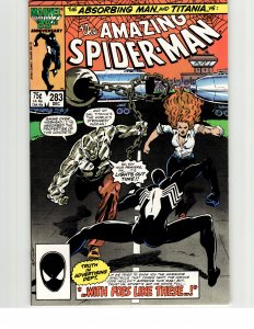 The Amazing Spider-Man #283 (1986) Spider-Man [Key Issue]