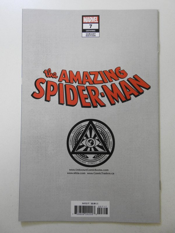 The Amazing Spider-Man #7 Unknown Comic Book Variant! NM Condition!
