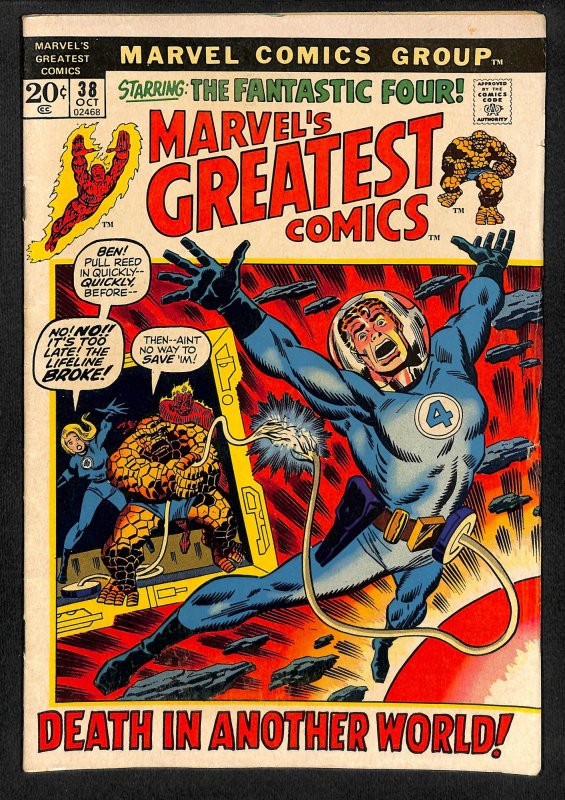 Marvel's Greatest Comics #38 (1972)