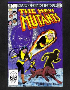 New Mutants #1 VF- 7.5 Origin of Karma! 2nd appearance!