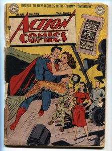 Action #130 1949-DC-Superman-mermaid-Ann Blyth-Congo Bill-Tommy Tomorrow-nbc