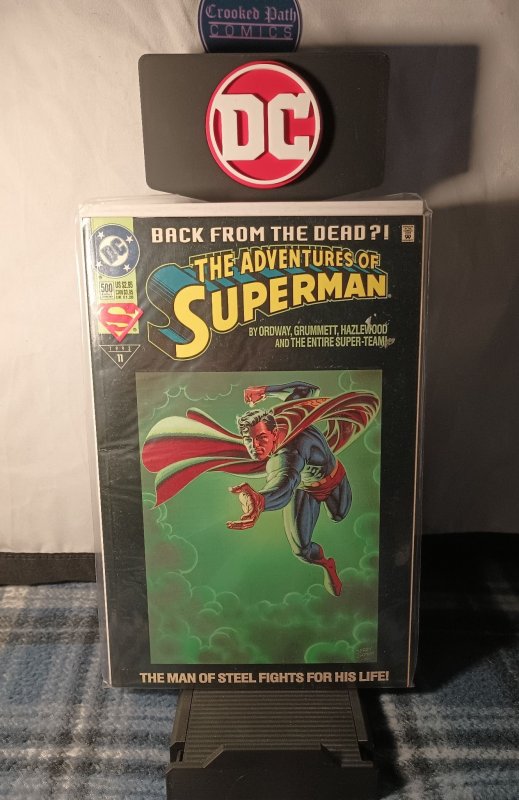 Adventures of Superman #500 Collector's Edition Variant Cover (1993)