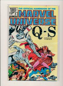 LOT of 9-MARVEL UNIVERSE C-D,D-G,H-J,K-M,M,N-P,Q-S,S,S-U,V-Z #3-11 VF(PF747) 