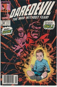 Daredevil(vol. 1)# 264 DD vs The Owl !