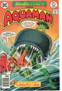 Adventure Comics 449  VG  Aquaman  Aparo Art