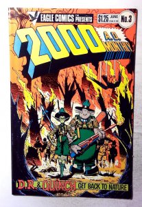 2000 AD Monthly #3 (1986) Quality Comics D.R. & Quinch 1st Print Comic Book