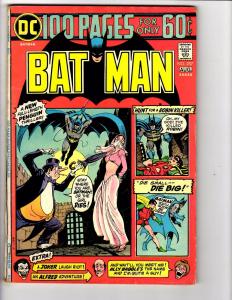 Batman # 257 FN GIANT DC Comic Book Joker Robin Catwoman Gotham Batgirl J149