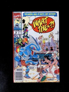 What The__?! #15  MARVEL Comics 1991 VF+ NEWSSTAND