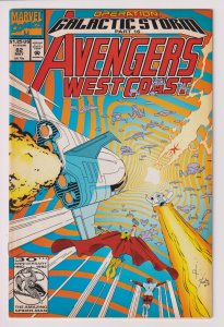 Marvel Comics! Avengers West Coast! Issue #82!