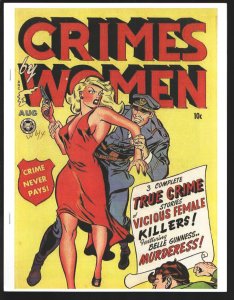 Crimes By Women #2 8/1948-Full color photocopy of the entire comic-headlights...