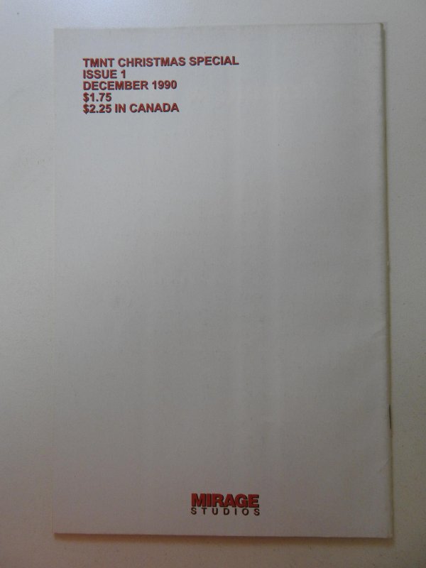 Michaelangelo Christmas Special (1990) VF-NM Condition!