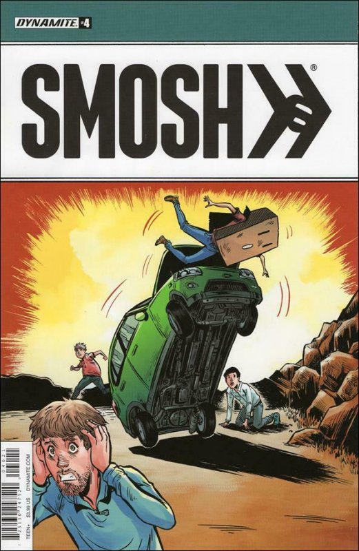 Smosh #4B VF/NM; Dynamite | action comics #1 cover tribute/swipe/homage