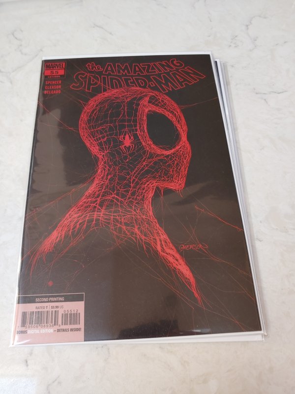 Amazing Spider-Man #55 2nd Print Gleason Variant (Marvel 2021)