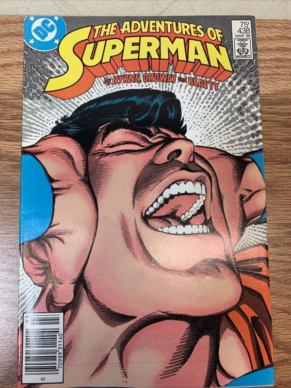 The Adventures of Superman Comic Book #438 DC Comics 1988 