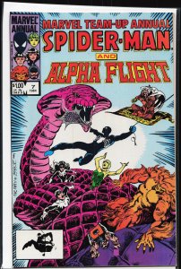 Marvel Team-Up Annual #7 Direct Edition (1984) Alpha Flight