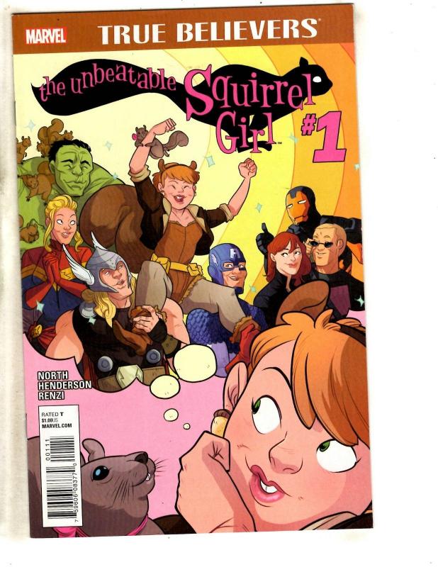 8 Comics Squirrel 1 Thor 1 She-Hulk 1 Widow 1 Marvel 1 Ms 1 Surfer 14 Oath J316