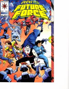 Lot Of 2 Comic Book Valiant Future Force #9 and Predator vs Magn #1AH12