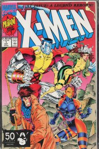 X-Men #1 Colossus and Gambit Cover (1991) X-Men [Key Issue]