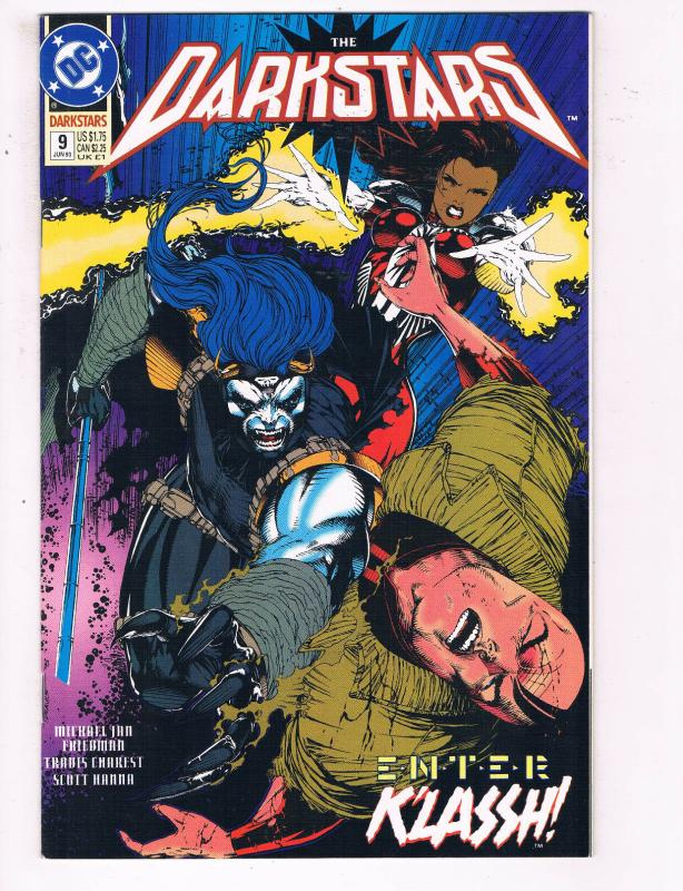 The Darkstars #9 VF DC Comics Comic Book Friedman 1993 DE22