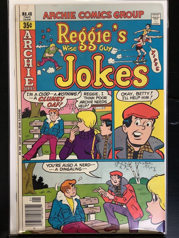 Reggie's Wise Guy Jokes #48 (1979)