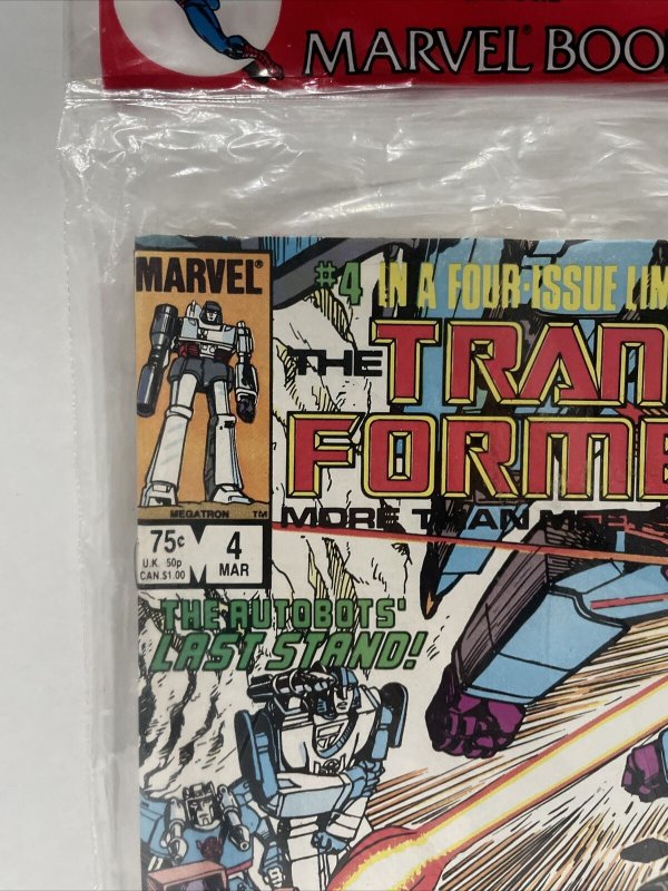 MARVEL TRANSFORMERS #4 5 6 Factory Sealed 3 PACK SET 1985 