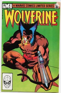 Wolverine #4 (1982) Wolverine