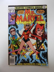 Ms. Marvel #18 1st full appearance of Mystique FN+ condition